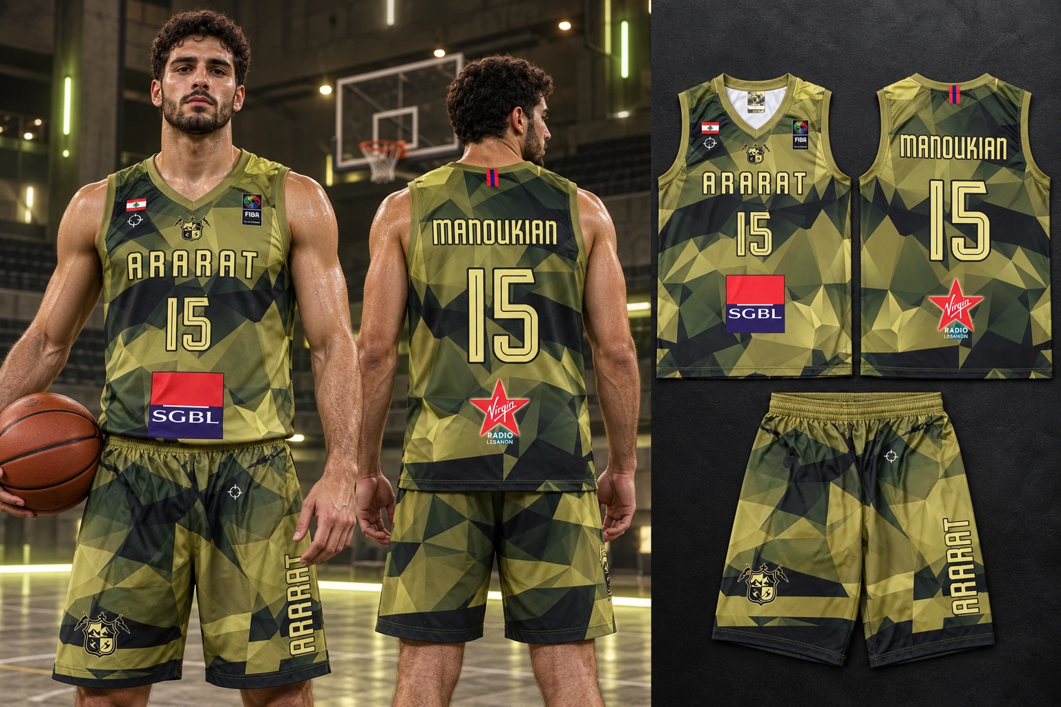 Ararat — styled athletes and referenced teamwear
