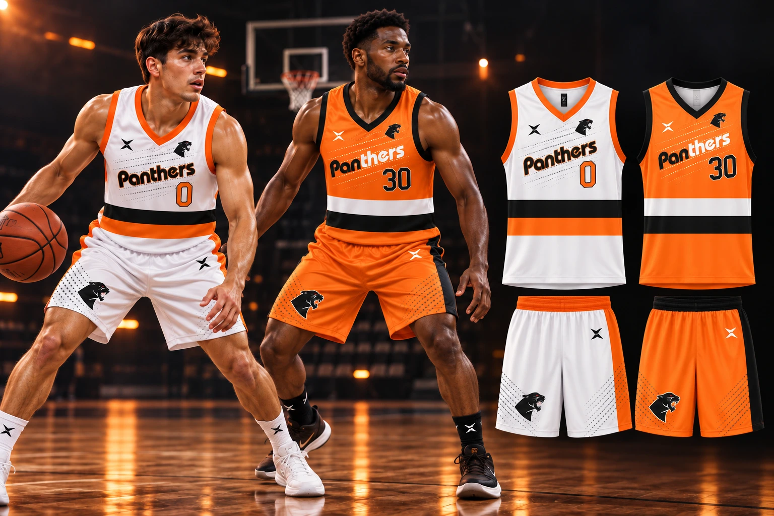 Panthers · Banded — styled athletes and referenced teamwear