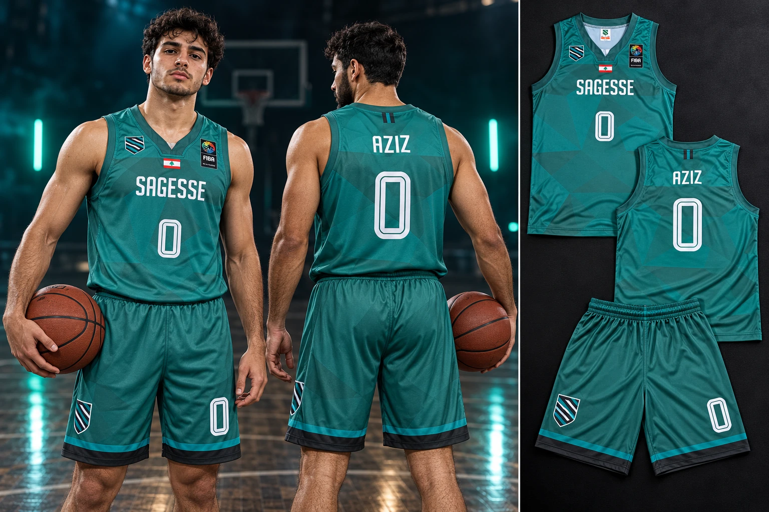 Sagesse — styled athletes and referenced teamwear