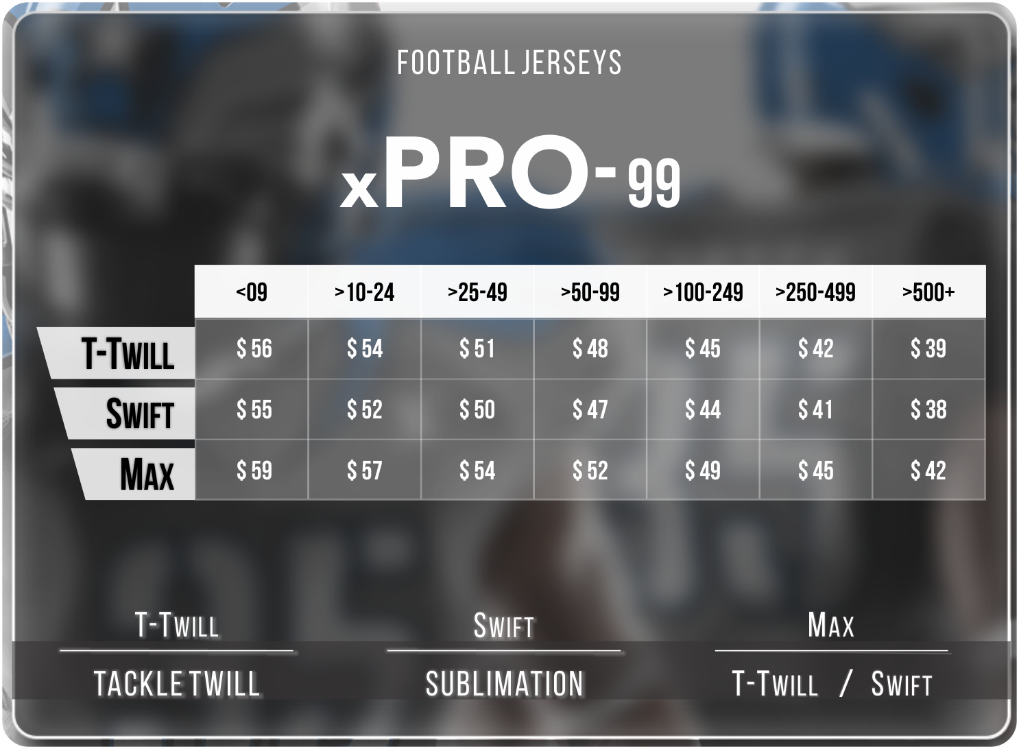 xPro-jersey-Price
